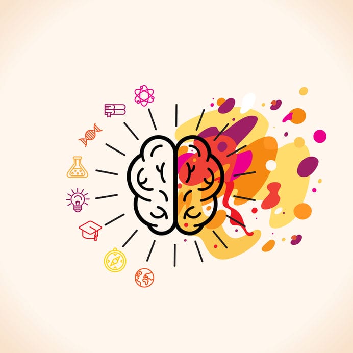 right and left side of brain differences