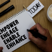 Empower engage enable enhance sign