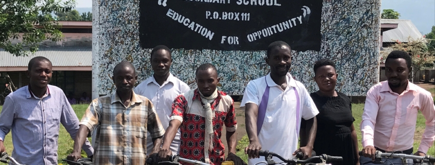 men on bikes