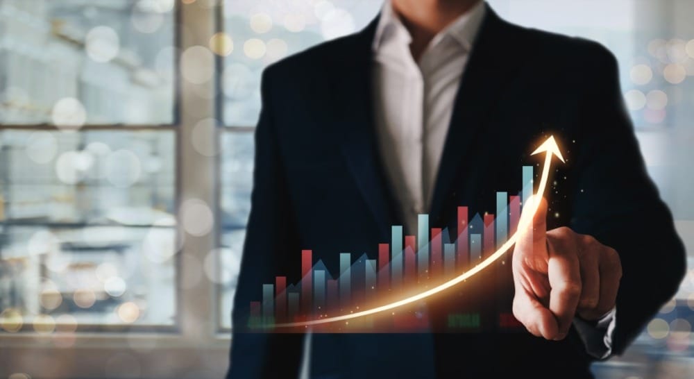 chart showing growth