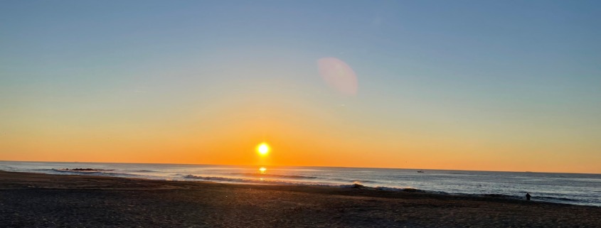 sunrise at beach