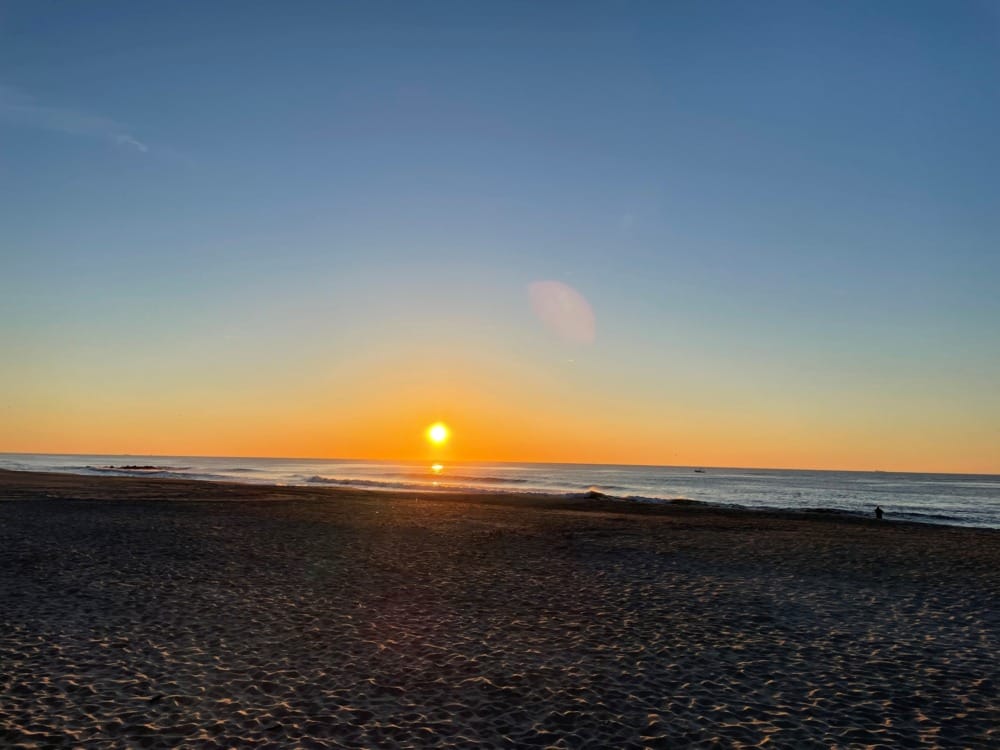 sunrise at beach