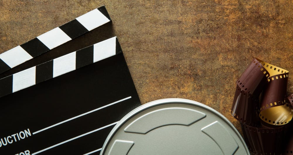 film reel and clapper