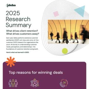 Preview of top of 2025 Research summary infographic