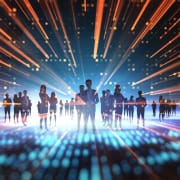 Virtual social network concept