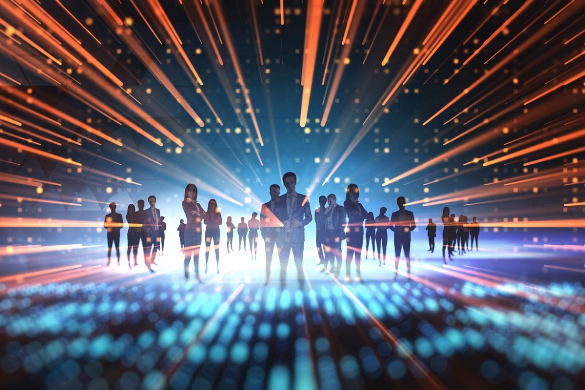 Virtual social network concept